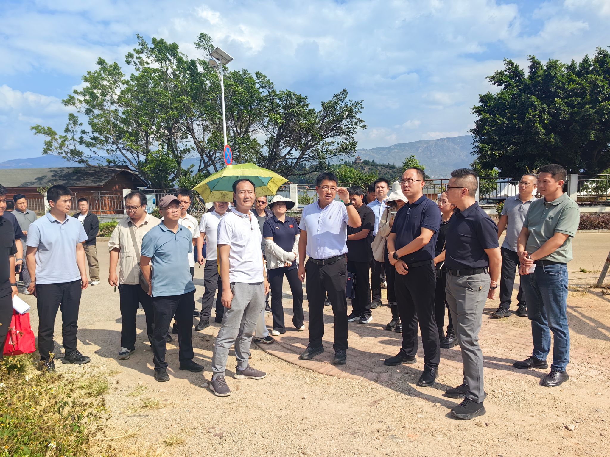 公司滇中体育赛事与康养现代产业公司参与孤山片区文旅融合发展专题调研